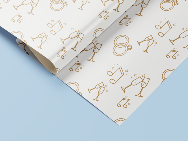 Wedding Celebration Wrapping Paper