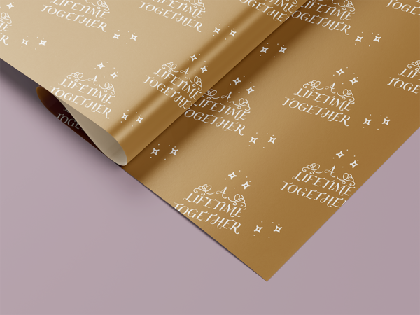 A Lifetime Together Wrapping Paper