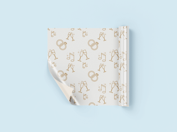Wedding Celebration Wrapping Paper