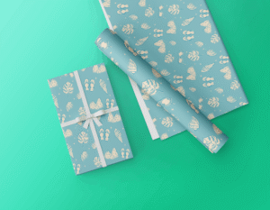 Beach And Outdoor Elements Wrapping Paper